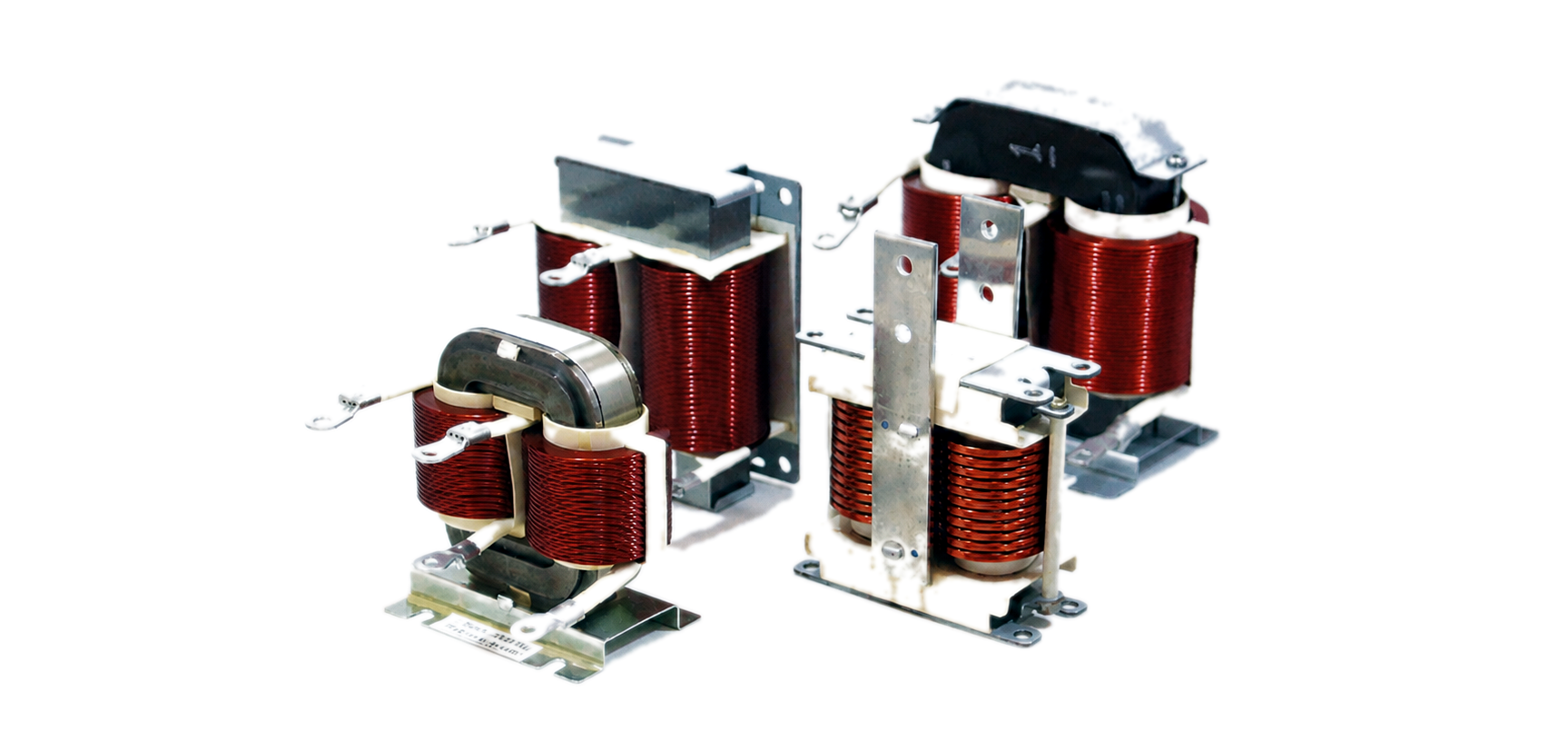 Custom high-frequency transformer and amorphous core magnetic components for power electronics