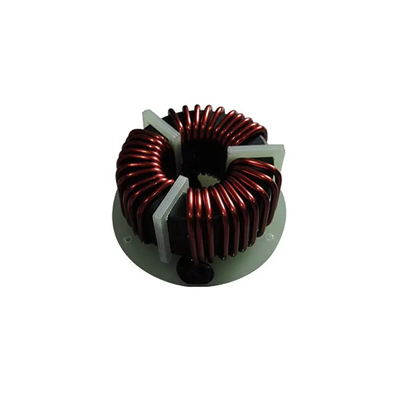 High-current power inductor with copper coils for industrial power electronics